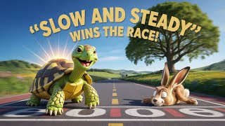 The Hare and The Tortoise | Slow and Steady Wins the Race | Famous Moral Story