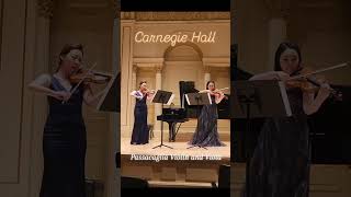 Passacaglia at Carnegie Hall 🎻 | World-Class Violin & Viola Duo #soundnjoy #weddingmusic