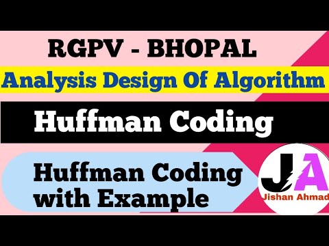 Huffman Coding | Huffman Coding with Example | ADA | Lec 9 - YouTube