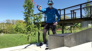 Single Arm Resistance Band Row with Rotation