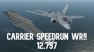 VTOL VR SPEEDRUN: F/A 26B carrier landing practice in 12s