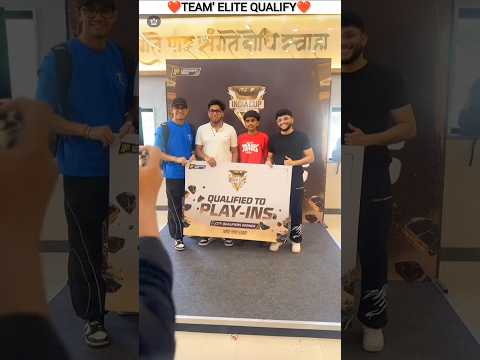 TEAM ELITE QUALIFY FOR FFMIC FALL CITY QUALIFIERS MUMBAI 💙🔥#shortsfeed #totalgaming #garenafreefire