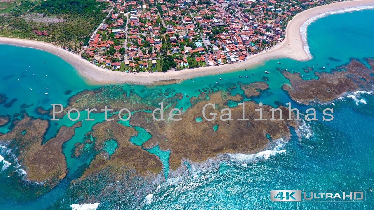 PORTO DE GALINHAS 4K (relax music)