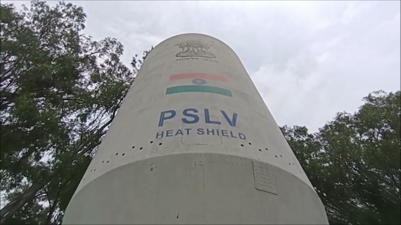 PSLV heat shield at the HAL Museum, Bangalore
