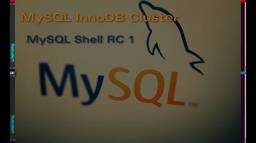 MySQL InnoDB Cluster: MySQL Shell