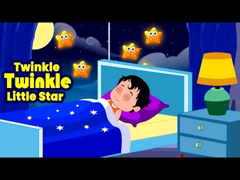 Twinkle Twinkle Little Star | Nursery Rhymes & Kids Songs | #riyarhymesgujarati