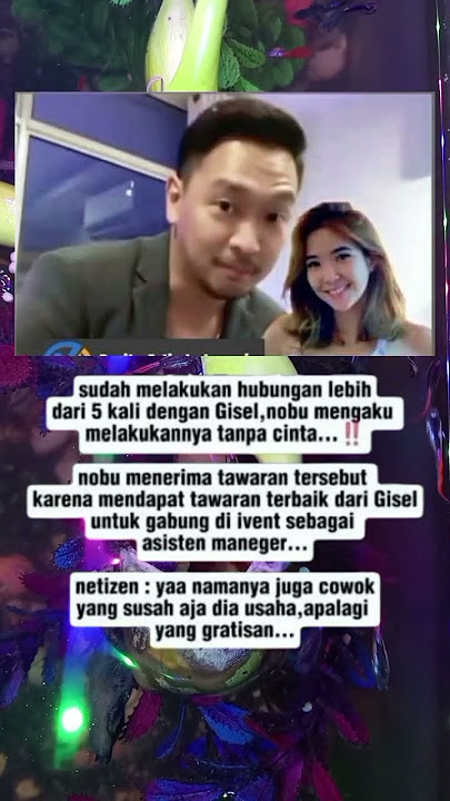 Gisel dan nobu