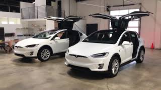 Tesla X Cars Dance 2018 (Easter egg)