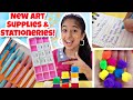 Unboxing new art supplies  stationeries  riyas amazing world