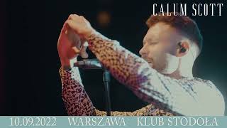 Calum Scott wystąpi 10 września 2022 w warszawskim Klubie Stodoła!