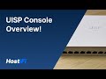 Uisp console overview adopting to hostifi