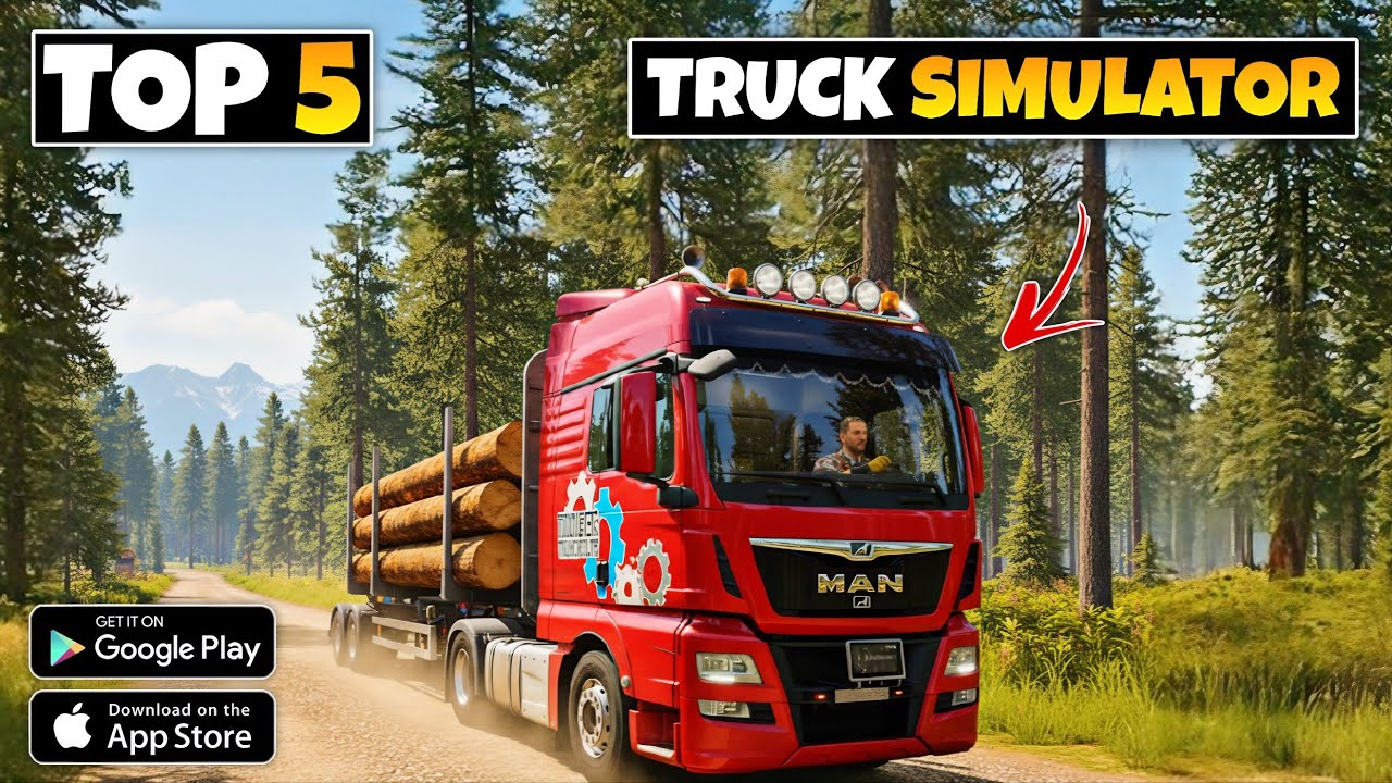 Top 5 Truck Driving Games For Android | Best Truck Simulator Games For Android 2026