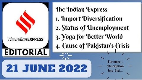 21st June 2022 | Gargi Classes The Indian Express Editorials and Ideas Analysis | By R.K. Lata