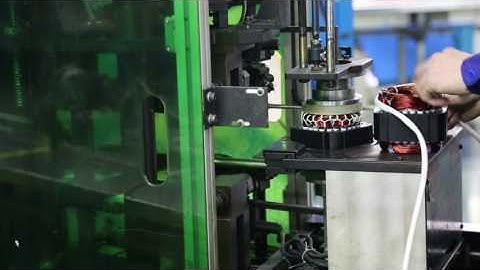 Compression Motor Auto Stator End Coil Lacing Machine