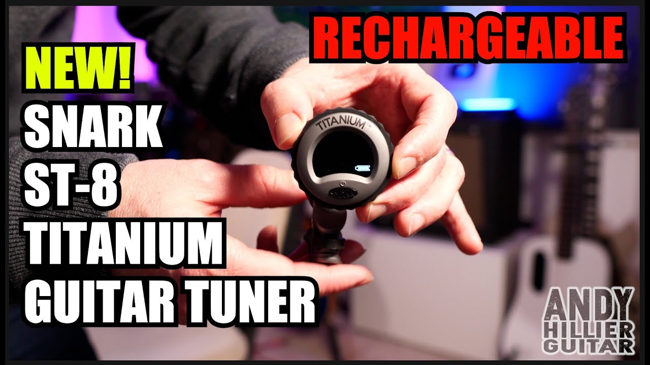 NEW! Snark ST-8 Titanium Guitar Tuner