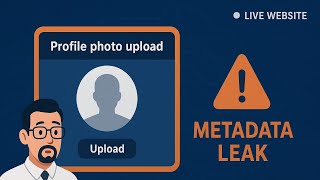 Exif Metadata Vulnerability Profile Picture Upload Hack Bug Bounty Practical Demo In Hindi