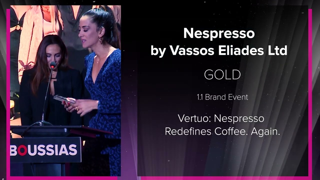 Nespresso by Vassos Eliades Ltd - Event Awards 2022 Winner