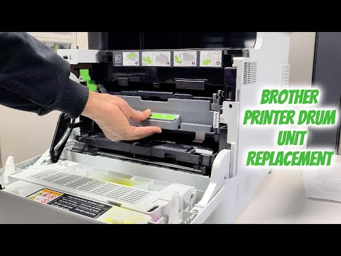 How To Replace Brother Printer Drum Unit I HL-8260CDW L8360CDW(T) MFC-L8610CDW L8900CDW I DIY