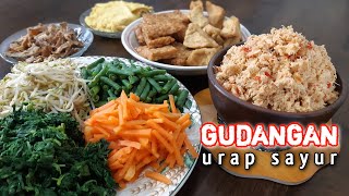 Vegetables Salad with Spicy Coconut Sauted