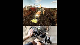 Renault Ares 640 RZ FiatAgri L524 Steering Wheel Thrustmaster Farmstick #dkgc #farming #fs25 #farm