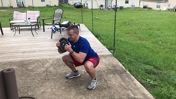 Oscillating Goblet Squats