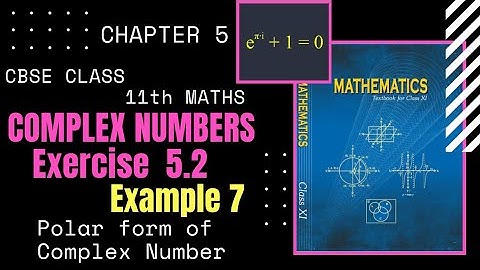 Chapter 5 - Exercise 5.2 Example 7| Complex Number & Quadratic Equation|CBSE Class 11 Maths|Tamil|GS