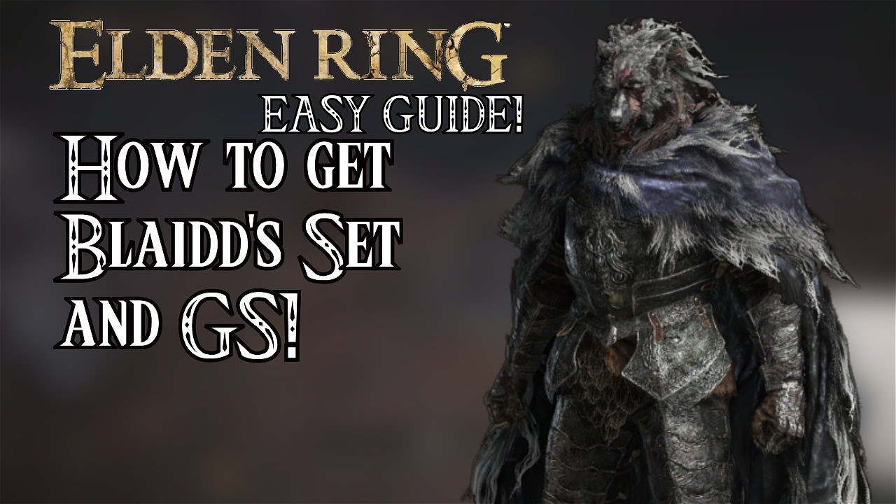 Elden Ring How to get Blaidd's Set EASY GUIDE! with (Spoilers Clean
