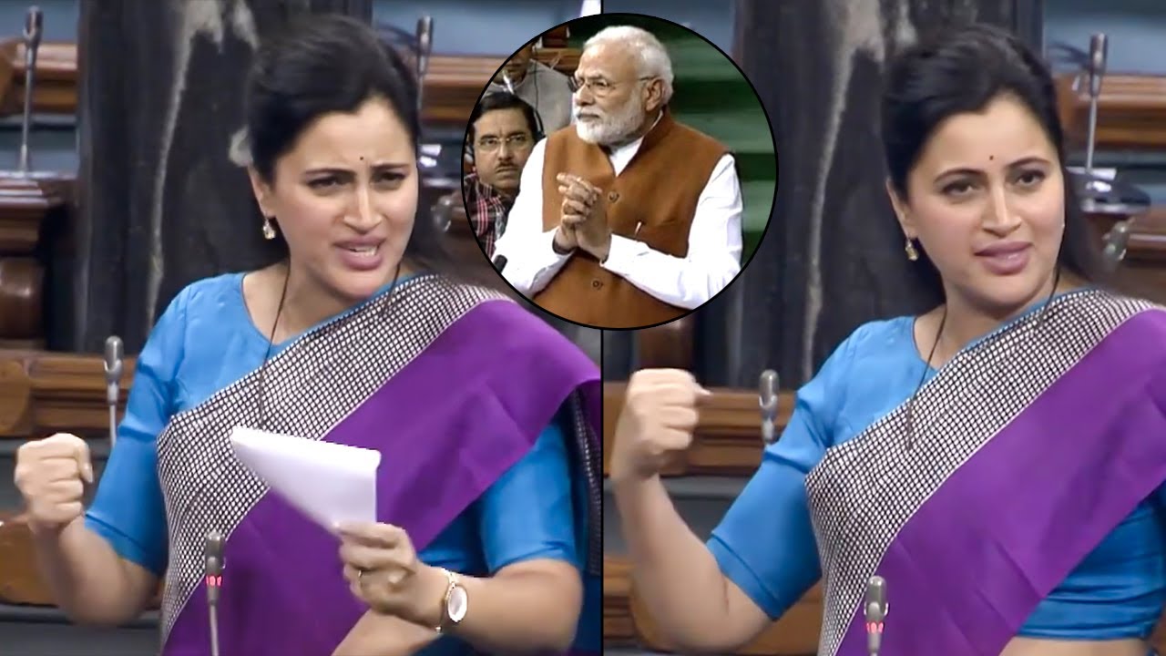 MP Navneet Kaur Superb Speech In Lok Sabha | Navneet Kaur Speech In Parliament | Qubetv News