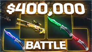 We All Hit BEST 1% Items? $400,000 Battle??