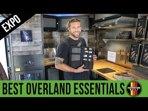 BEST NEW OVERLAND ESSENTIALS OVERLAND EXPO WEST 2022 | TRED CRED, GFC, MESSERMEISTER, GEAR AMERICA