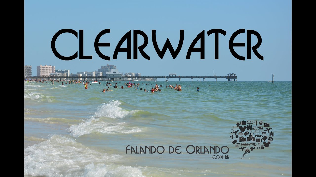 Praia de Clearwater  - Falando de Orlando