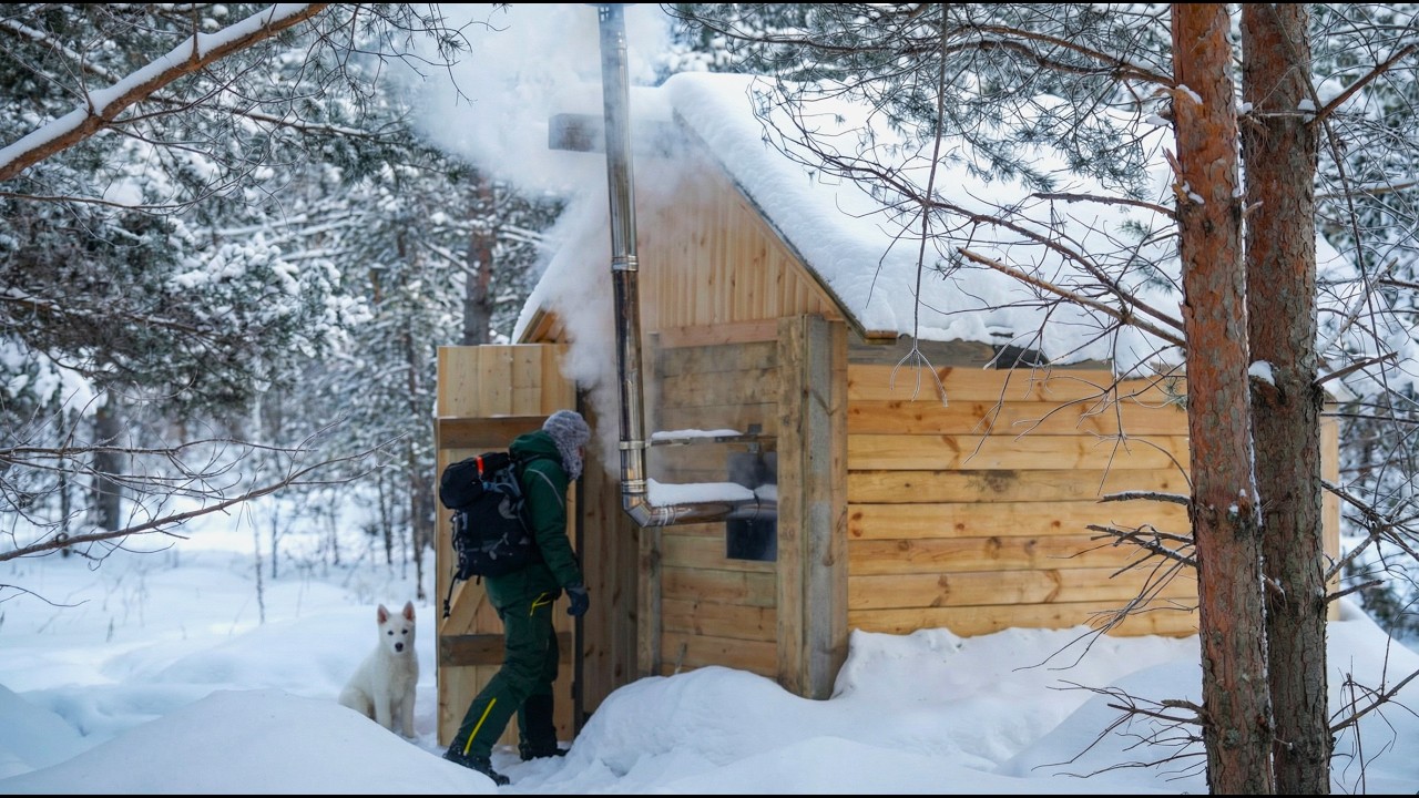 WHAT'S IT LIKE TO LIVE IN THE SIBERIAN TAIGA? A COZY CABIN AWAY FROM CIVILIZATION