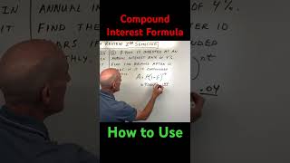 How to Use the Compound Interest Formula