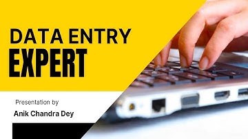 Data entry, pdf to excel, copy paste typing, web research, virtual assistant