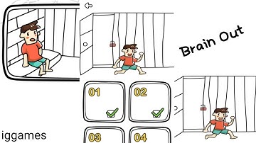 Brain Out Escape Room Level 1-18 Walkthrough