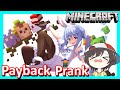 【Hololive】Pekora: Payback Prank On Subaru ft. Aqua【Minecraft】【Eng Sub】