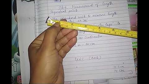 Class-3, Subject-Mathematics, Video-54, Chapter-6 : Measurement of Length, Ex-6.1 by Mrs Sanghamitra