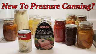 New To Pressure Canning Here are a few pointers to get you started