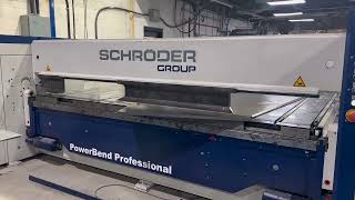 2016 Schröder Powerbend Professional 3200/3.0