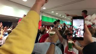 England fans singing about Harry Maguire before the Germany game 29/06/21