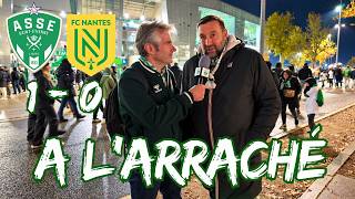 ASSE 1 - FC NANTES 0 post-match debrief outside the stadium.