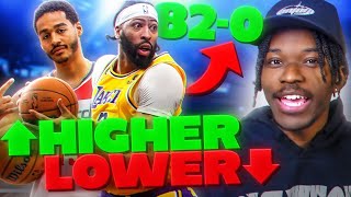 I Used Higher or Lower To Go 82-0 in NBA 2K24