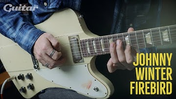Gibson Custom Shop Johnny Winter 1964 Firebird V demo | Guitar.com