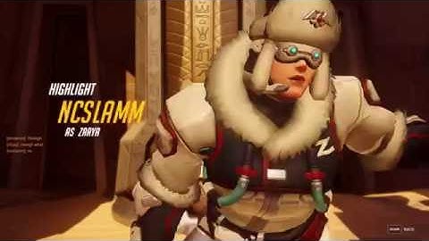 Overwatch Zarya Quintuple Kill