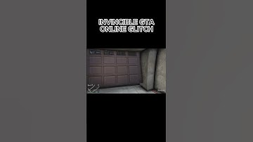 INVINCIBLE GTA ONLINE GLITCH #gta #gtaonline #bug #funny #glitch #memes #grief