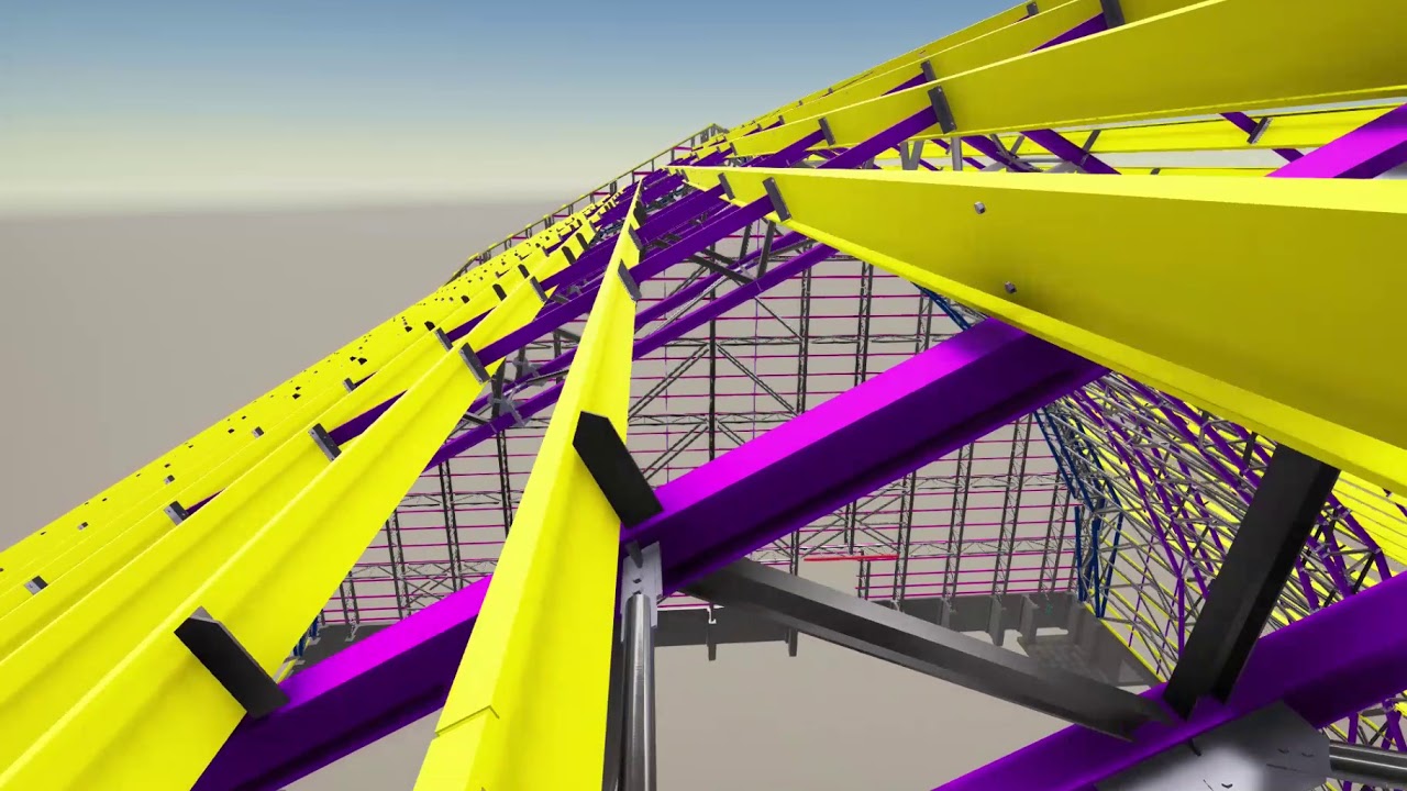 tekla structures El Beida Cement Plant - Tekla BIM Awards Middle East 2019