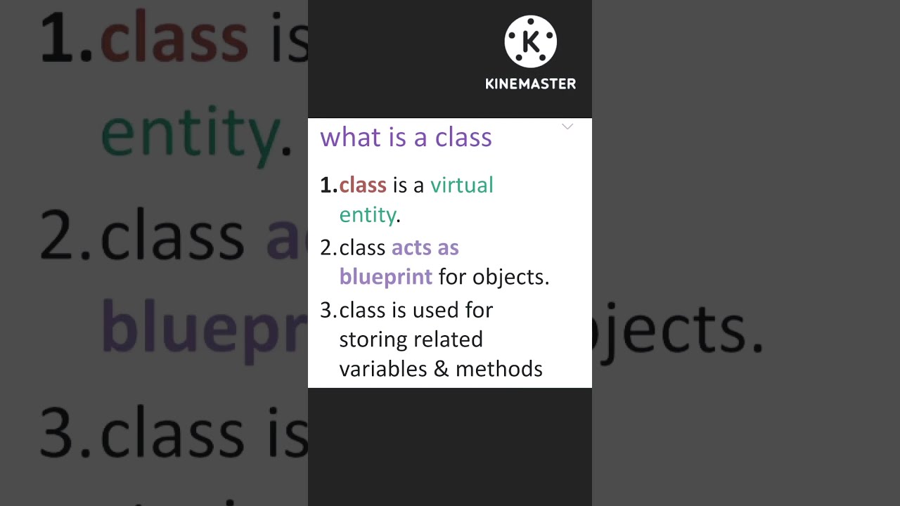 What Is Class Explain In Java Mistytiwari27