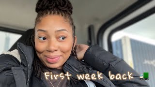 Trucking VLOG: my first week back (a lil rough!) | getting my dog back | getting waxed etc..