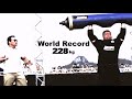 Zydrunas Log World Record 228kg / 502lbs  (with Arnold)