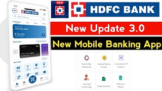 HDFC Bank New mobile banking App Update | 5 New Features New Hdfc mobile App